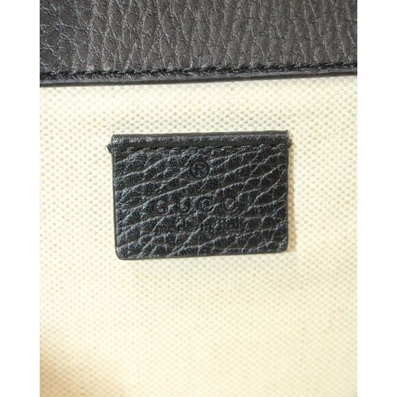 Gucci Small Dionysus Shoulder Bag in Black Leather - Picture 4 of 10